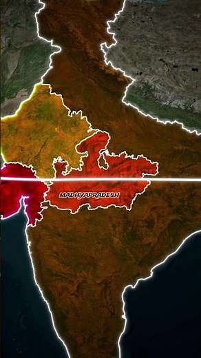 which states does the tropic of cancer cross in india ?#geography #worldfacts