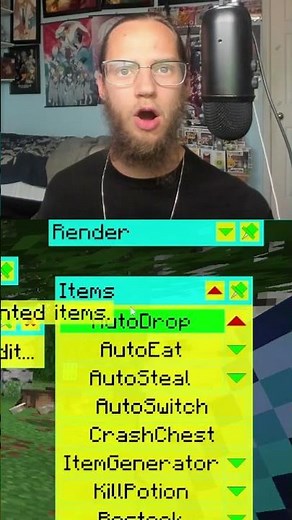 Minecraft Auto Drop Hack - Wurst Client