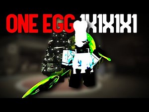 One Egg 1x1x1x1 Skin Gameplay - Forsaken (ROBLOX)