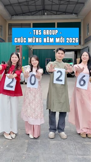 Cùng đội ngũ TBS với những gương mặt sáng lạn tạm biệt 2025 nhiều ý nghĩa và chào đón năm 2026 đầy mong đợi ! | Công ty cổ phần TBS GROUP