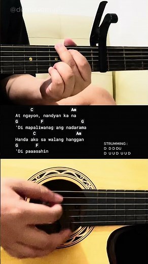 Ikaw At Ako - Moira & Jason | Easy Guitar Tutorial For Beginners #guitarlesson #shorts