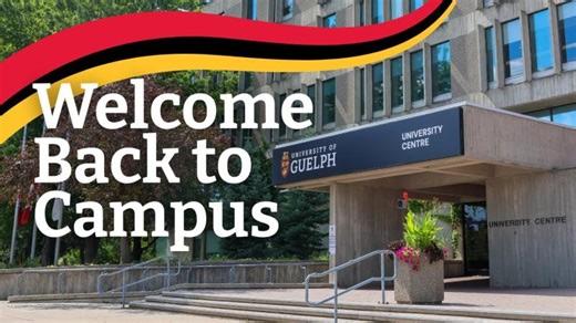 Welcome Back to Campus: Fall 2025 | University of Guelph | Natasha Fernandez