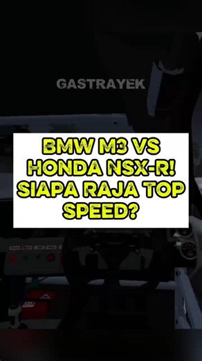 BMW M3 vs Honda NSX-R! Siapa Raja Top Speed? #bussid #shorts