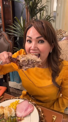 Lemongrass and Garlic Turkey Recipe (Deep-Fried!) | Crispy, Juicy, and Flavorful This is by far my favorite Turkey recipe for Thanksgiving and the best deep-fried turkey I’ve ever had. And the best part, Its only took 45 minutes to cook! In this video I’m showing you our Lemongrass Garlic Deep-Fried Turkey Recipe, Its super crispy, juicy, and packed with flavor. The marinade is loaded with lemongrass, garlic, ginger, galangal, kaffir lime leaves, coconut milk and spices… it’s basically Thanksgiv