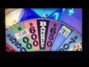 Most Unlucky Wheel of Fortune Ever!