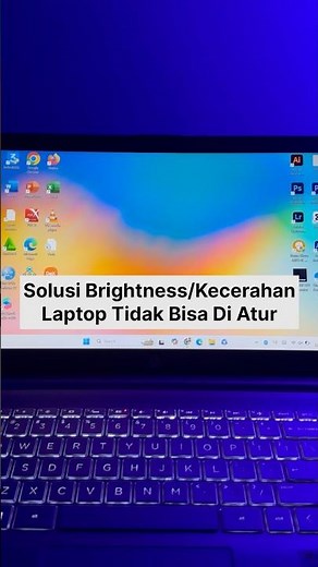 🔥Solution for Laptop Brightness Cannot Be Adjusted in Windows 11 & Windows 10 #tutorial