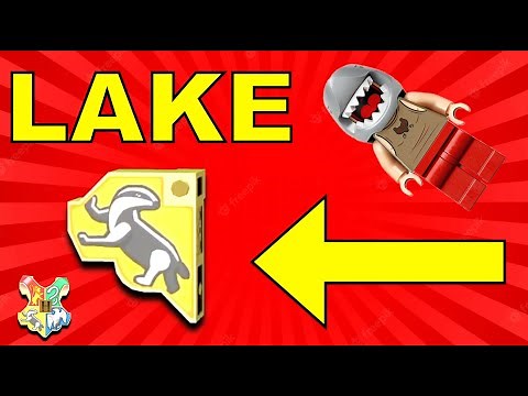 How to get Hufflepuff Crest Black Lake? HP Lego
