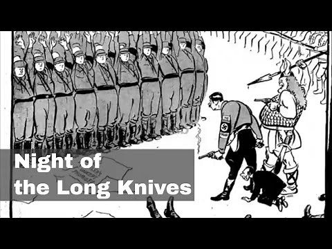 30th June 1934: Hitler purges the Nazi party in the Night of the Long Knives