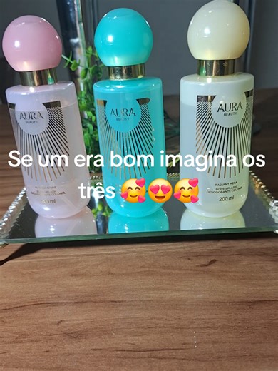 Qual você escolheria? 💖✨ Esses body splash da são perfeitos pra quem ama variar o cheirinho: fragrâncias leves, femininas e refrescantes pra usar todos os dias#bodysplash #perfumefeminino #aurabeauty #cheirobom