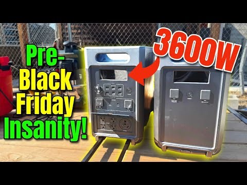 Power Station Deal of the YEAR! Aferiy P310 3600W Beast!