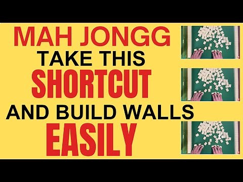 How to Play Mah Jongg Set Up FAST & EFFICIENT Build the Walls EASILY Mah Jongg NMJL Lessons Learn