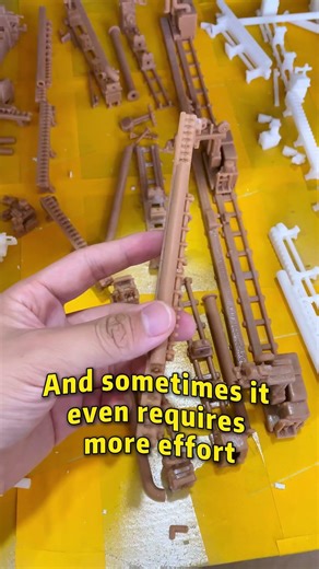 99% of people don't know that sand table models can also be created using 3D printing. #modelmaking