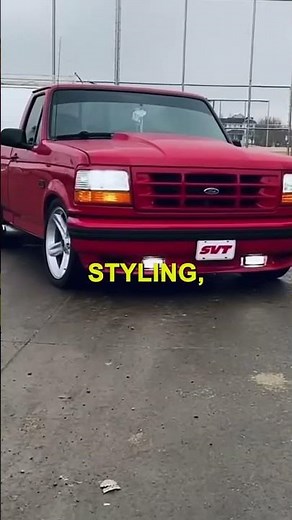 The Original Ford Lightning Was a Muscle Truck ⚡🔥 #cars #shorts #ford