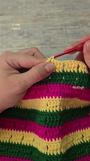 Block Mesh Stitch 2 Row Repeat Crochet Pattern | Crochet Stitches #crochettutorial #easycrochet