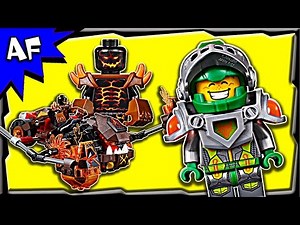 Lego Nexo Knights Moltor's Lava Smasher 70313 Stop Motion Build Review
