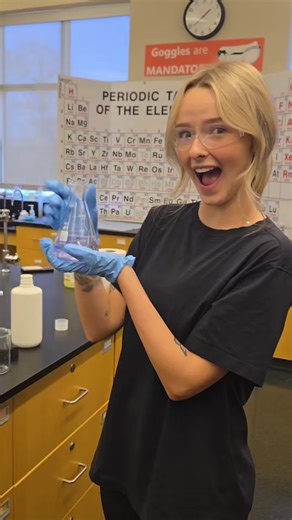 Titrations aren't for the weak. #science #columbiacollege #chemistry #Titration #college