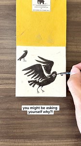 28K views · 713 reactions | The drawing tutorial is so easy, a crow could do it! ‍⬛ #artist #art #howtodraw #easyart #doodles | Harrison How | Facebook