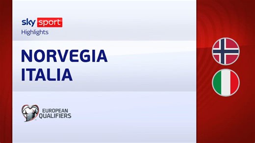 Norvegia-Italia 3-0: video, gol e highlights