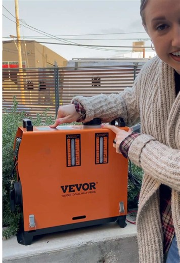 You’ll wish you bought a diesel heater before winter hits.❄️ Get prepared early! #VEVOR #DieselHeater #AirHeater #StayWarm #WinterHeater