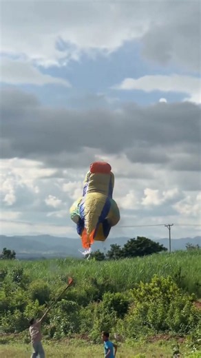 Myanmar Youth Testing Homemade Giant Animal Balloons in Taunggyi! 🐘✨