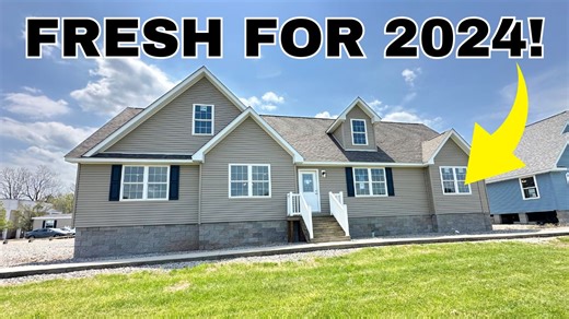 Fresh New MODULAR HOME Just Finished And Ready To Go For 2024! Middletown Homes ⭐️ FREE Floor Plan Finder - https://timothyplivingston.com/find-my-floor-plan #modularhome #homedesign #homesweethome #3bedroom #hometour #affordablehomes | Timothy Livingston