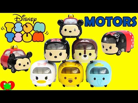 Disney Tsum Tsum Motors with Mickey Mouse, Minnie, and More