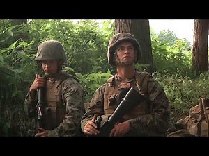 Chaplain counsels Marines, sailors during field operations