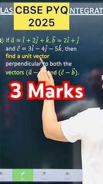 If 𝑎 ⃗=𝑖 +2𝑗 +𝑘 ,𝑏 ⃗=2𝑖 +𝑗 and 𝑐 ⃗=3𝑖 −4𝑗−5𝑘, then find a unit vector perpendicular to