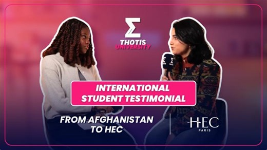 HEC Paris - From Afghanistan to Paris : the testimonial of Najwa | HEC Paris en Afrique