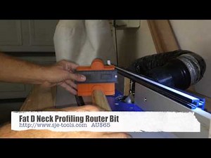 SJE Tool Guitar Neck Profile Bit