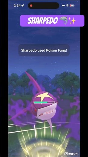 ▶️ Sharpedo Shiny Shadow Waterfalls ✨| Jungle Cup | #pokemon #pokemoncards #pokemontcg #pokemongo