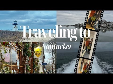 Vlog 1: Fall in Nantucket: Girls trip, Coffee, Shopping & Lighthouse Views🍂
