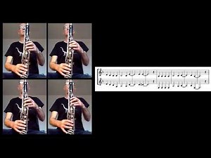 Lay Down for Bass clarinets - with sheet music