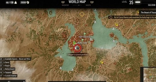 Grandmaster Blacksmith Location: The Witcher 3 Blood and Wine
