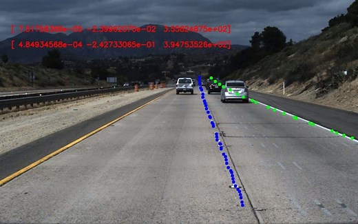 基于LaneNet的车道线检测