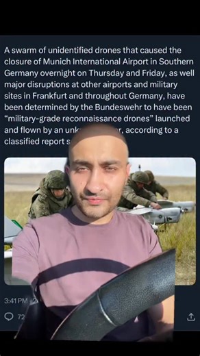 2.8K views · 236 reactions | Drones in Germany. #prepper #preppers #survival #prepping | Shahzad Kayani | Facebook
