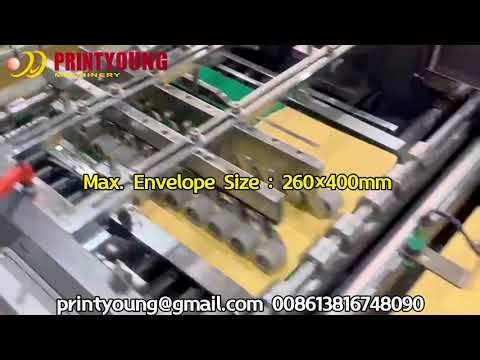 HP-250B Pocket Envelope Making Machine