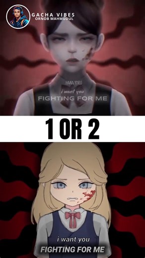 1 or 2? 💓 #viral #gachaclub #gacha #gachaedit #gachatrend #shorts #gachalife