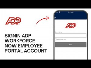 How to Login/Signin ADP Workforce now Employee Portal Account