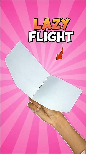 how to make the slowest paper airplane glider in the world 🐌, paper glider tutorial #shorts