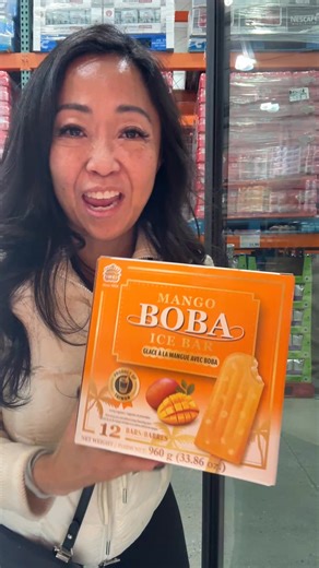 IMEI Mango Boba @costco_canada Calgary Taza January 2026. YUMMM the delish taste of mango with boba in your freezer at home anytime you want it · · · #costco #tinasfavyyc #costcoloverscanada #imei #mangoboba | Costco Lovers Canada