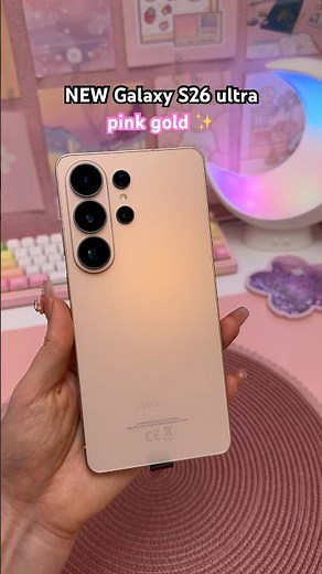 NEW Samsung Galaxy S26 Ultra unboxing ✨ pink gold
