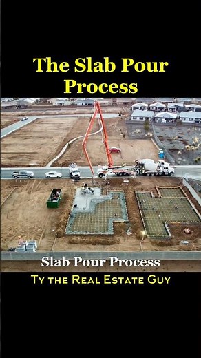 The Home Build Process | Pouring the SLAB Foundation #homebuilding
