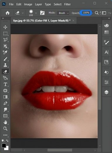 Photoshop Makeup Tutorial: Create a Perfect Lipstick Effect