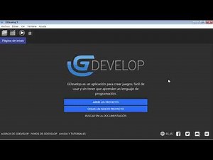 crear juegos con Gdevelop - Hoja de eventos, eventos, condiciones y acciones