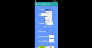Download and run Gas Pipe Sizing Calculator on PC & Mac (Emulator)
