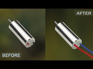 How to Fix small Drone motor without damage