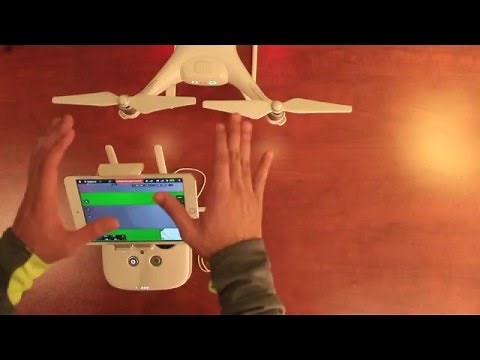 DJI Phantom 4: How to Compass Calibration