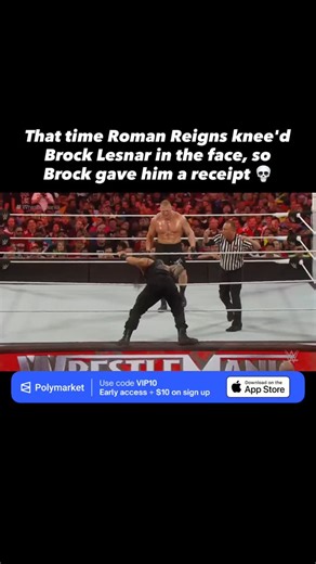 Wrestling Pics & Clips on Instagram: "@polymarket 😳😳 Video property of @wwe"