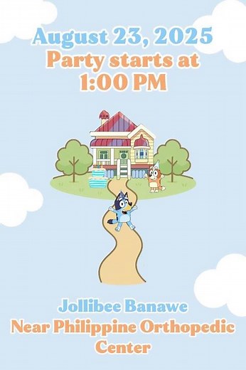 🎉 Bluey Birthday Invitation | Free Editable Template!